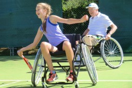 Wheelchair tennis at Halton