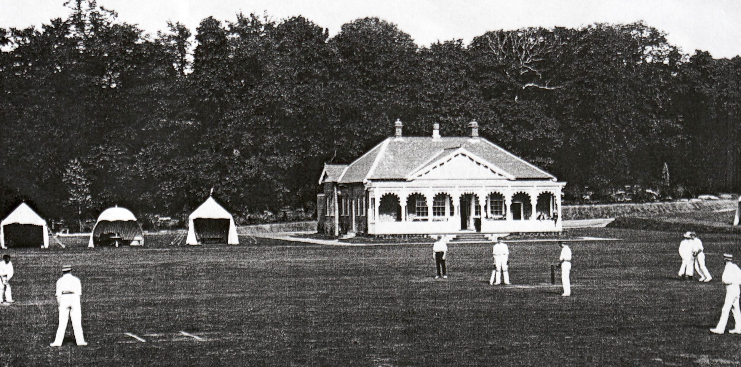 Halton pavilion and grounds, 1906